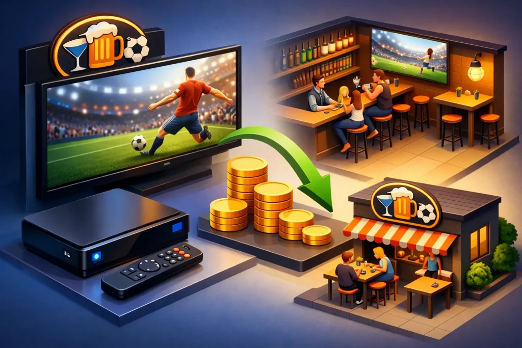 PVR senza investimento iniziale per il tuo locale