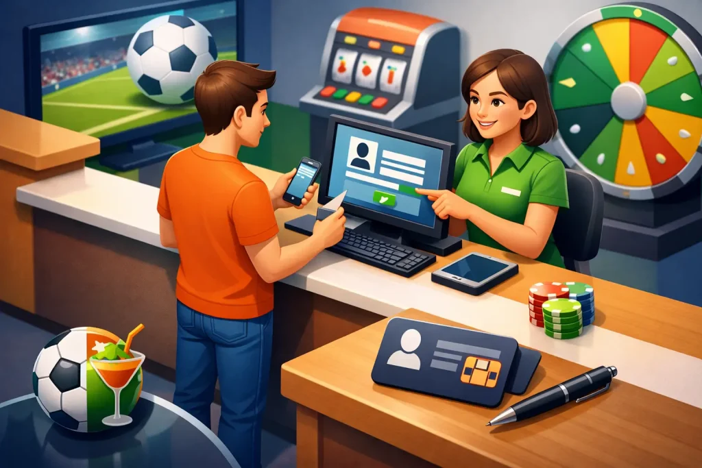 Registrazione conto gioco in negozio: come farla